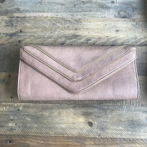 Urban Expressions tan clutch